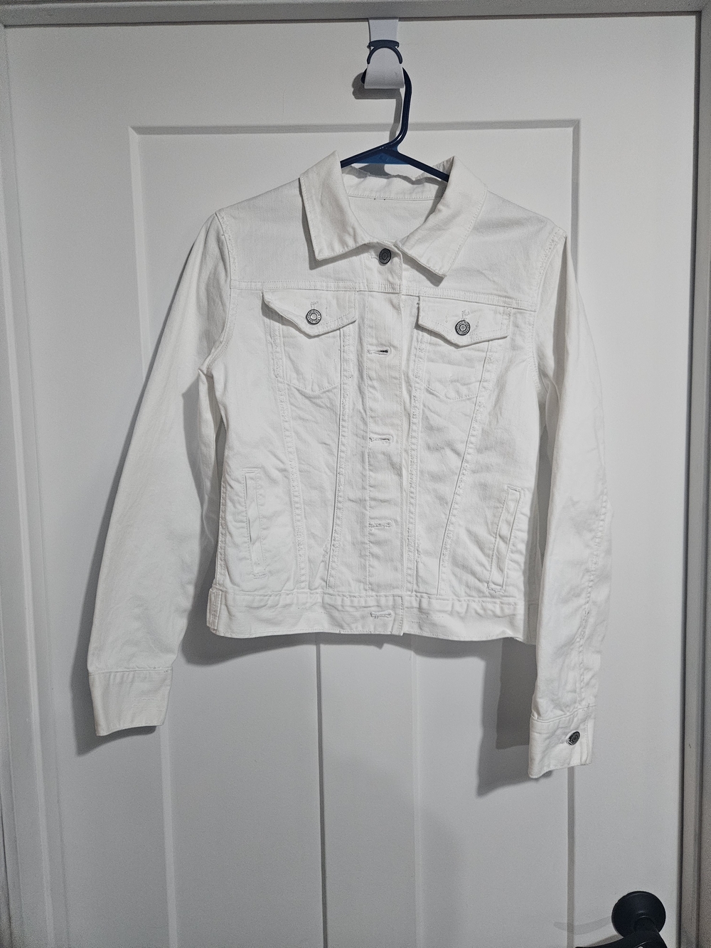 GAP White Women's Denim Jacket